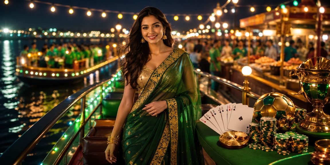 Teen Patti night market atmosphere in Bogura