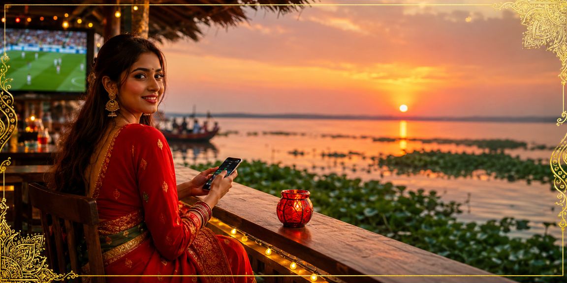 Enjoying a bonus red envelope at Tanguar Haor